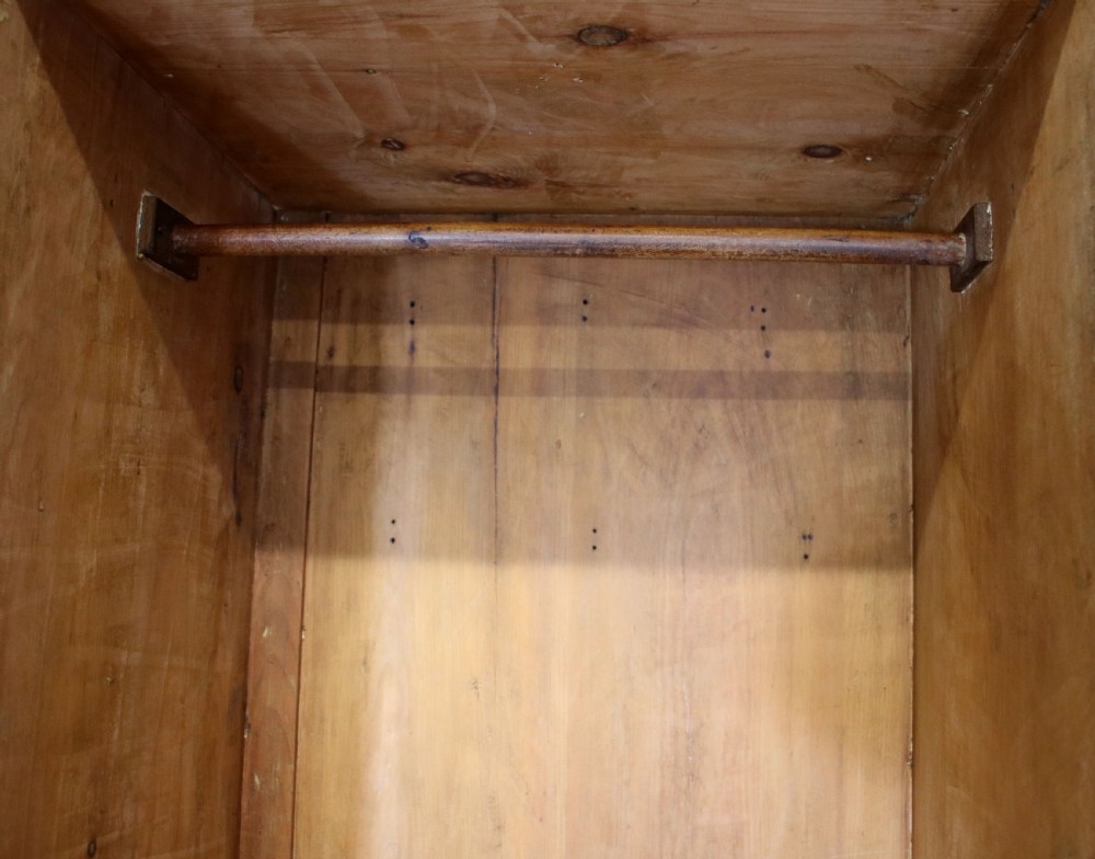 Late Victorian American walnut wardrobe  View XXX