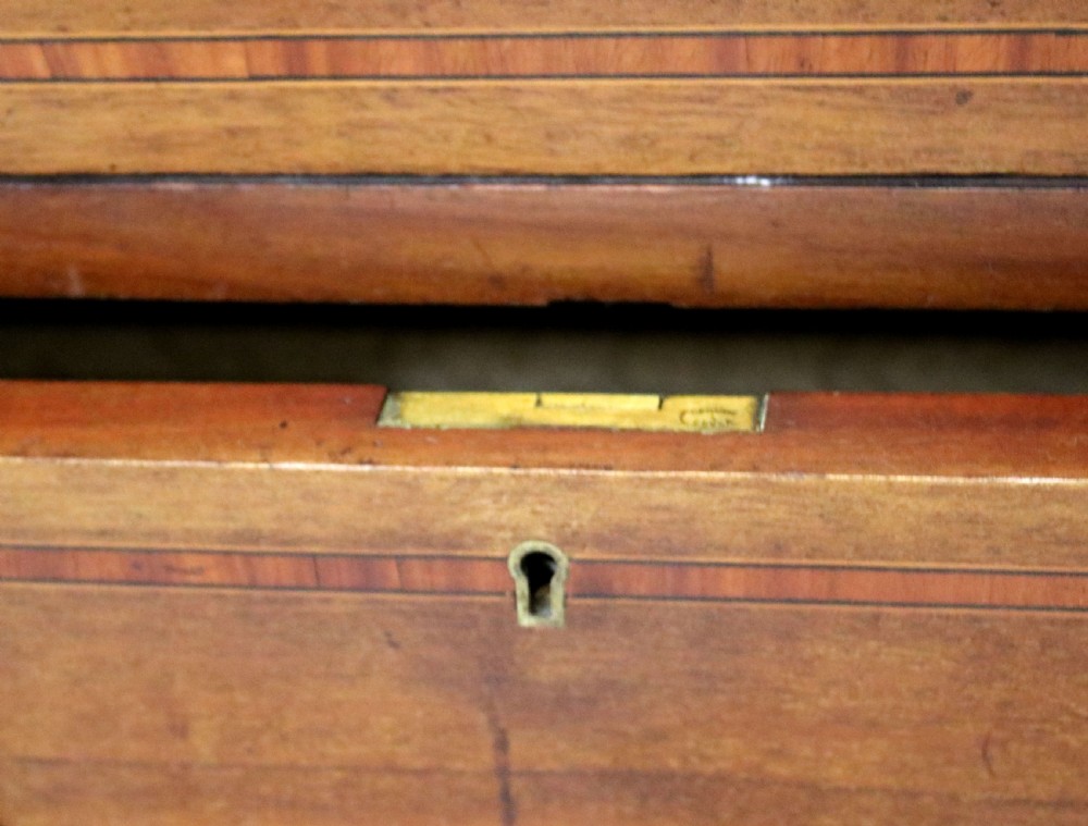 Miniature Edwardian bureau bookcase. View XXV