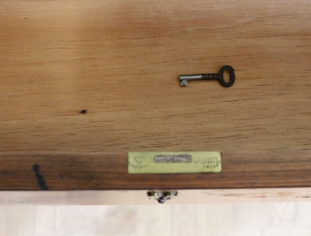 A lovely late 19th century aesthetic movement walnut desk View XXIX