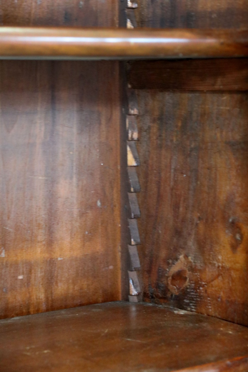  Victorian bookcase cabinet later sign written for a Pawn Brokers View XIII