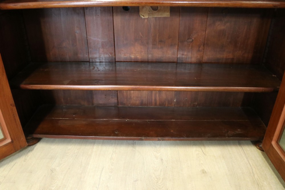  Victorian bookcase cabinet later sign written for a Pawn Brokers View XIV