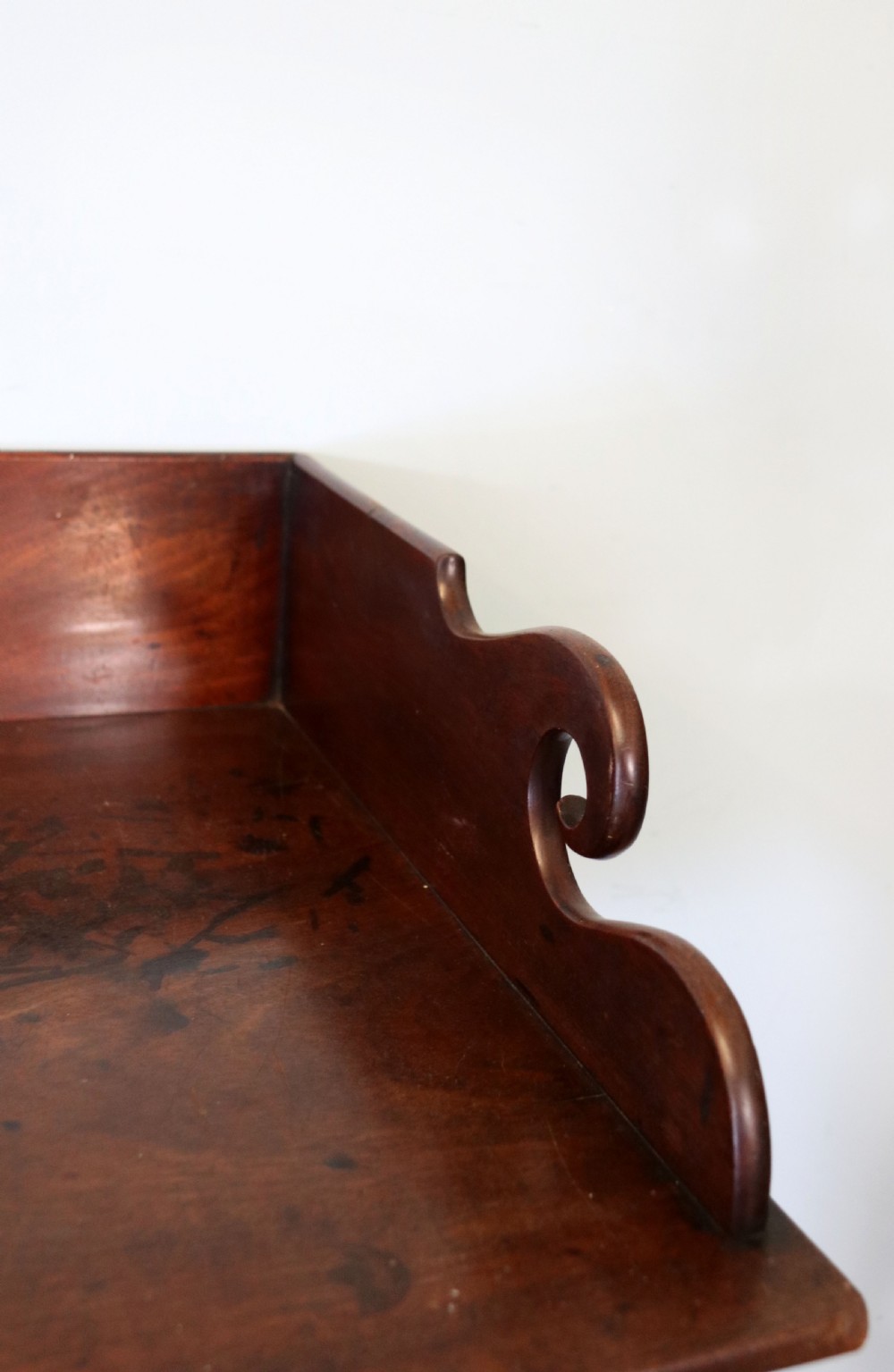  A lovely mahogany side table. View X