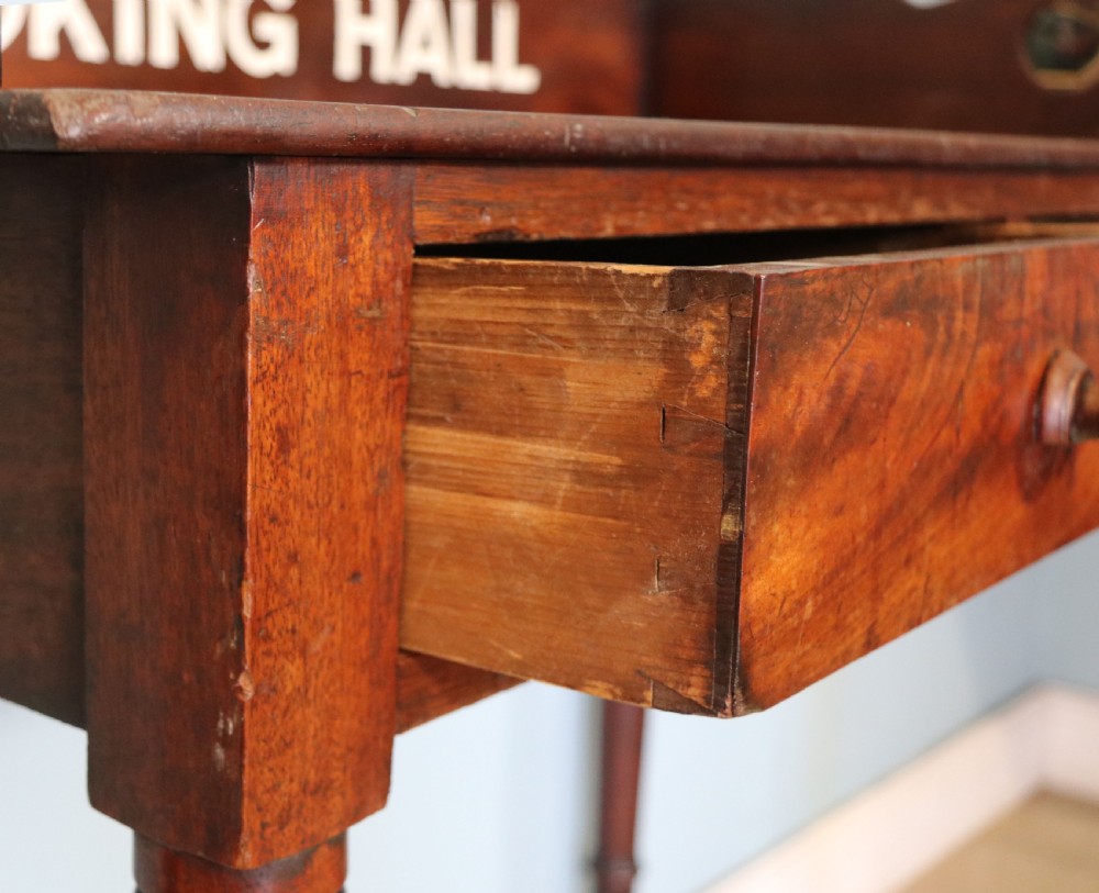  A lovely mahogany side table. View XVI