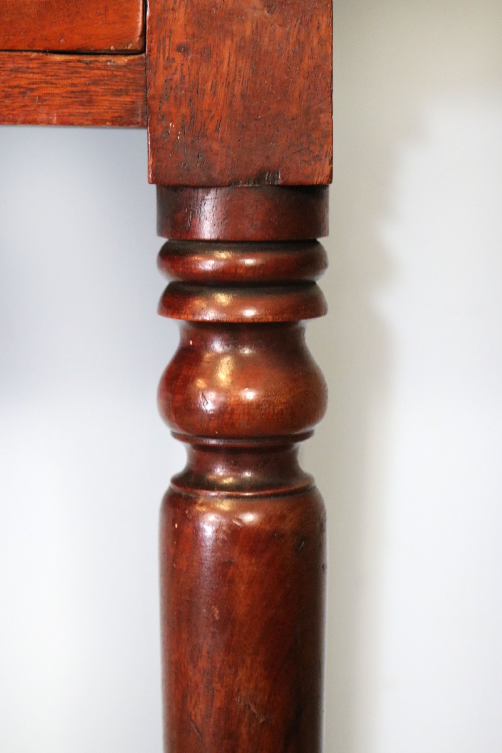  A lovely mahogany side table. View XIX
