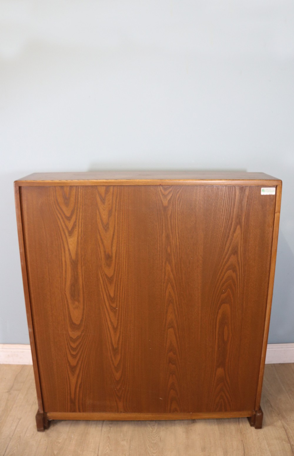  A lovely piece of modern Ercol light elm bureau. View X