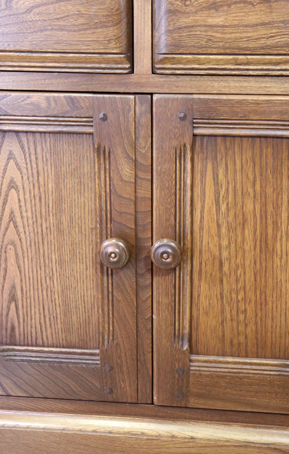  A lovely piece of modern Ercol light elm bureau. View XXII