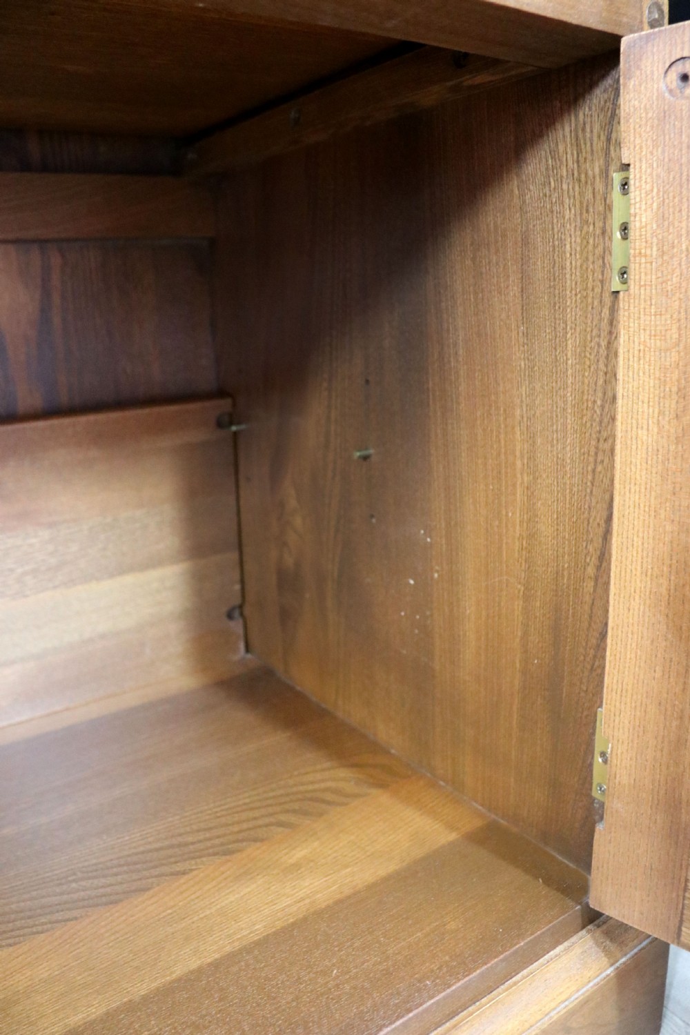  A lovely piece of modern Ercol light elm bureau. View XXVI
