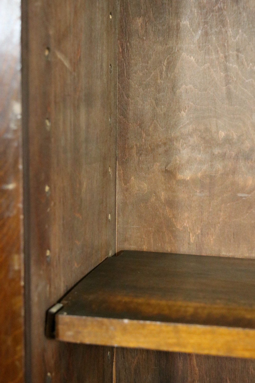 A mid-century glazed two door bookcase cabinet. View XIV