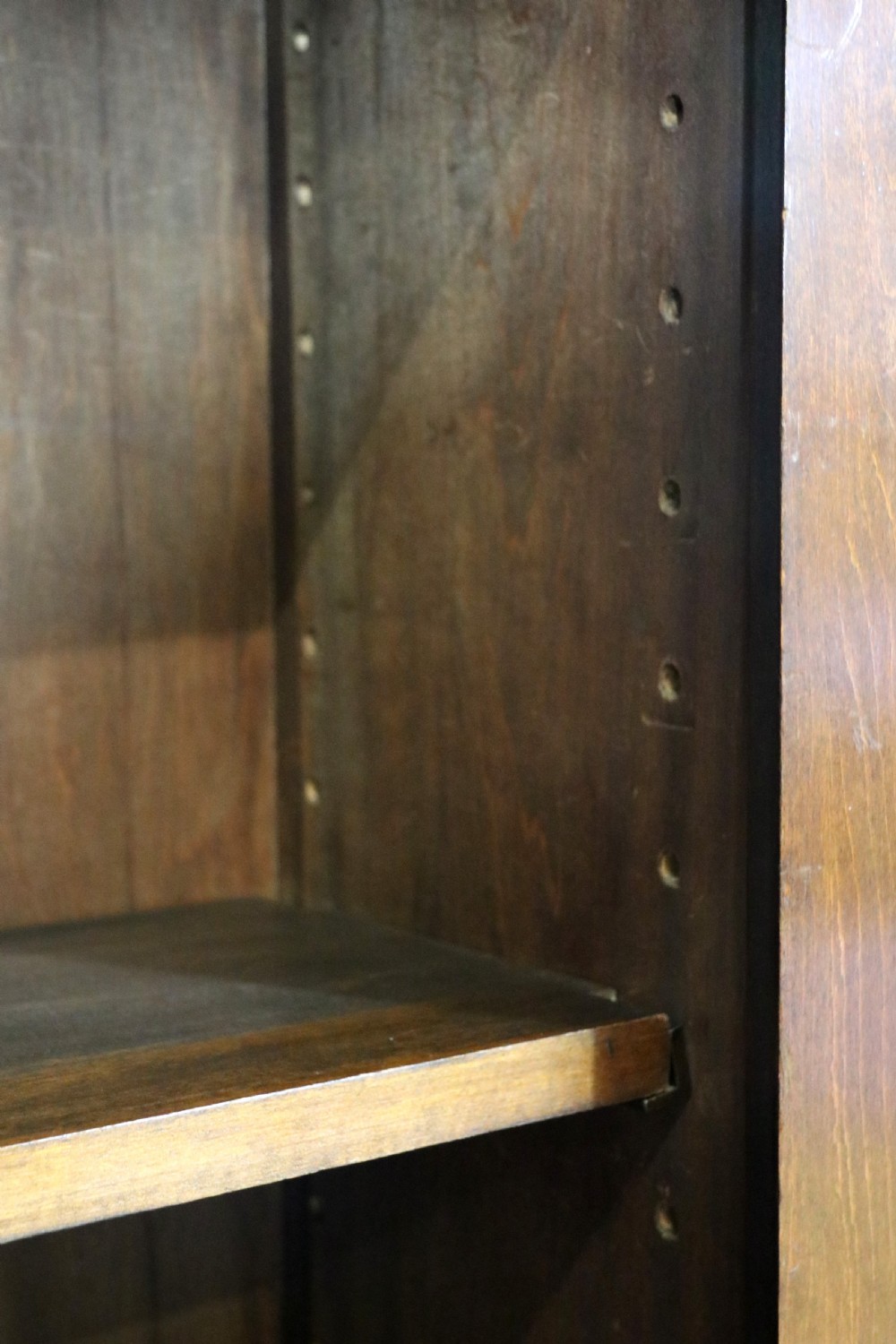 A mid-century glazed two door bookcase cabinet. View XV