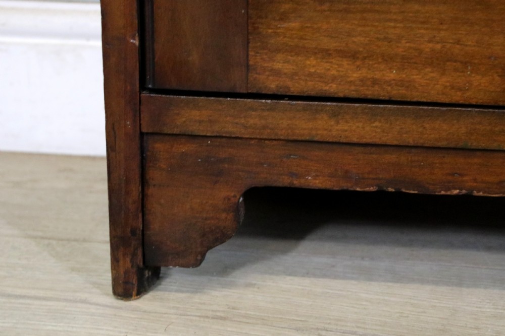 A mid-century glazed two door bookcase cabinet. View XVII