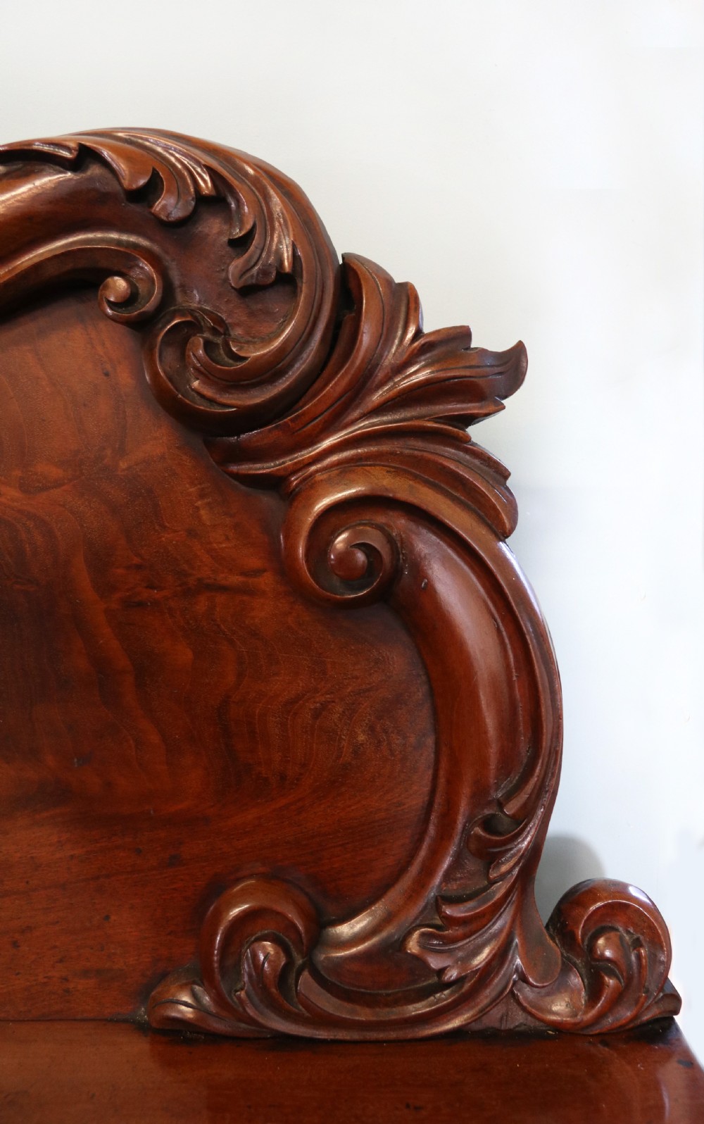 A superb antique mahogany sideboard of large proportions.  View XI