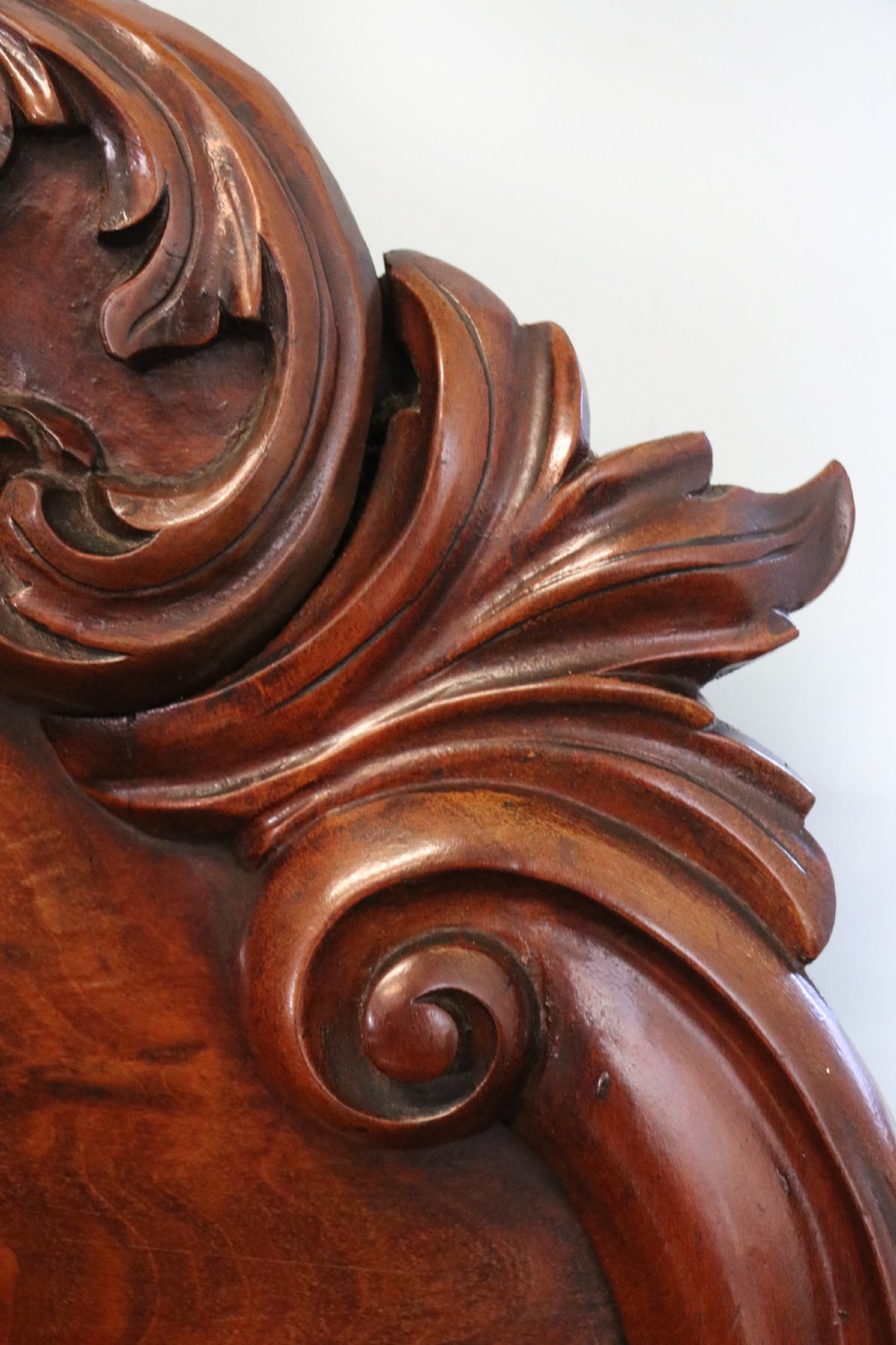 A superb antique mahogany sideboard of large proportions.  View XIII