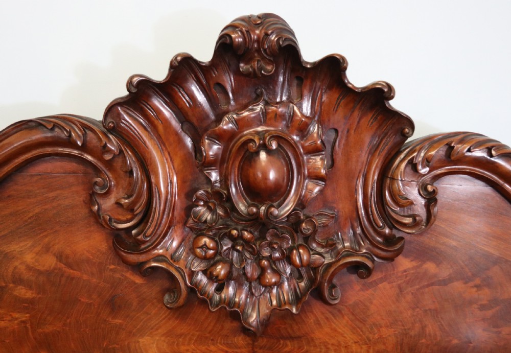 A superb antique mahogany sideboard of large proportions.  View XV