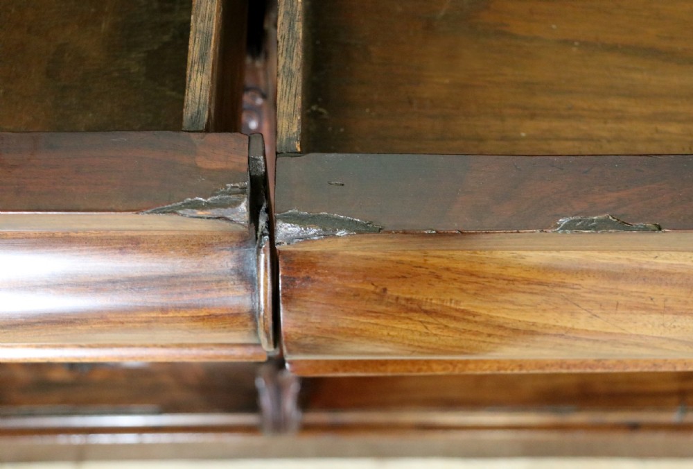 A superb antique mahogany sideboard of large proportions.  View XXV