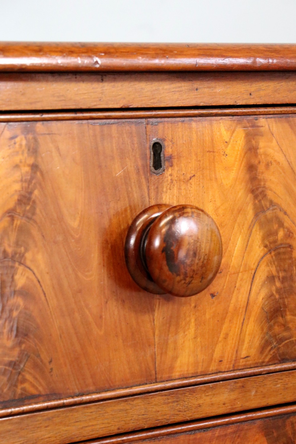 A lovely mid Victorian mahogany chest. View X