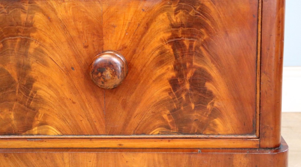 A lovely mid Victorian mahogany chest. View XIV