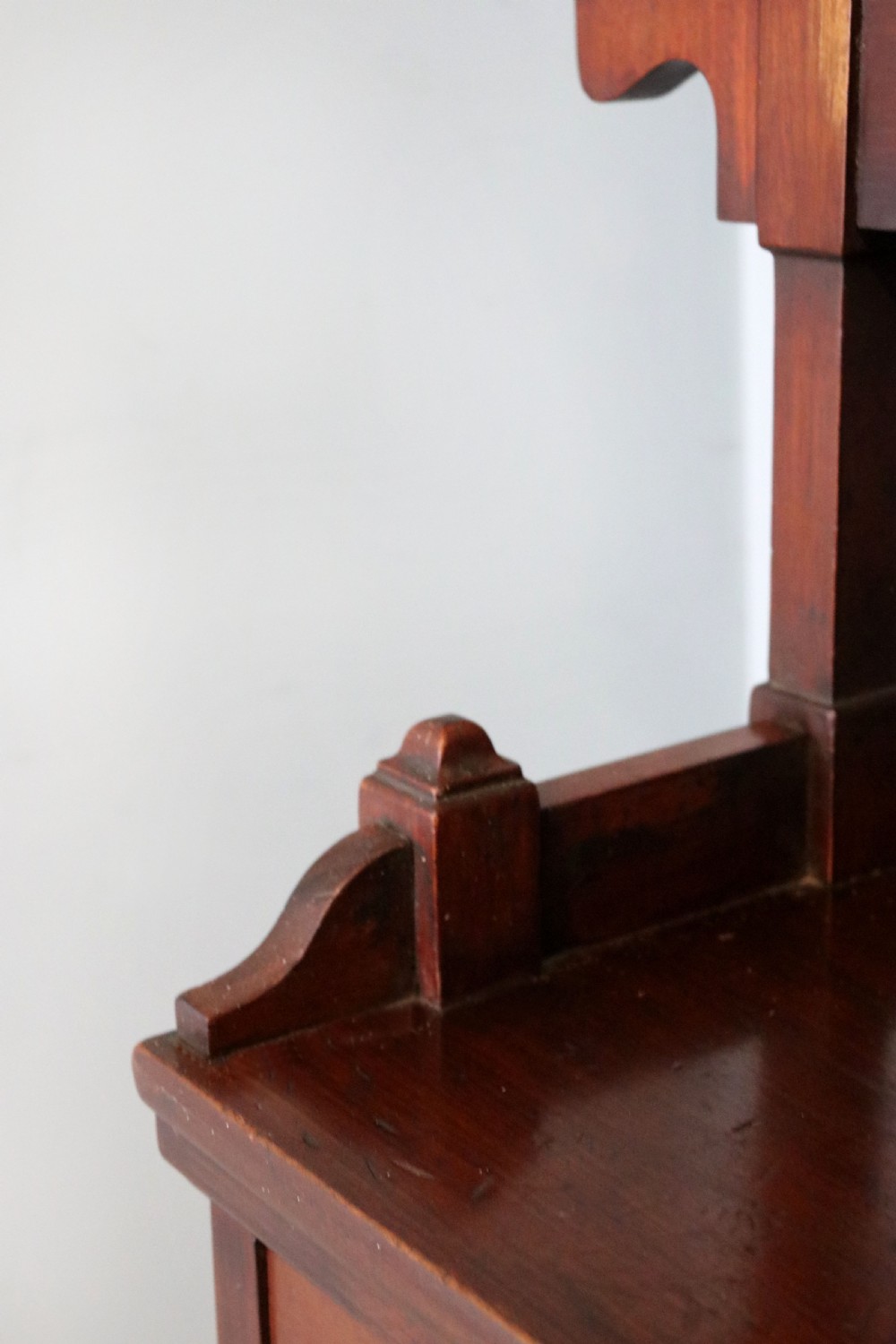 A lovely Arts & Crafts style side cabinet. View XVII