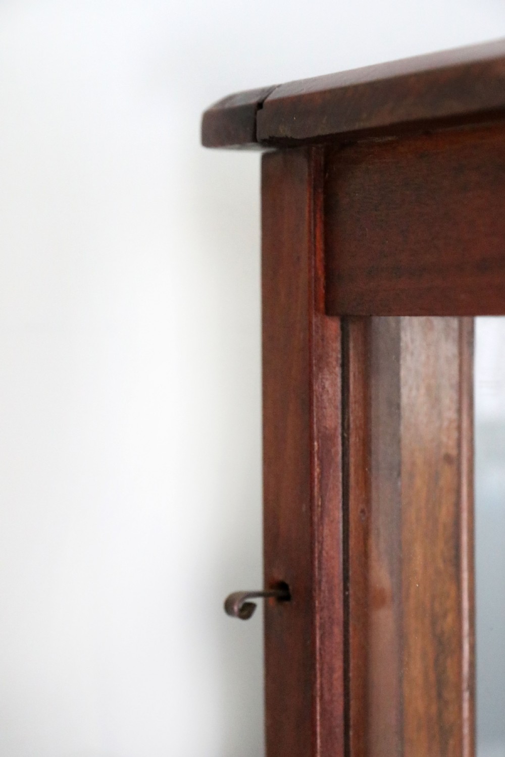 A Fry's chocolate lovely hardwood framed shop counter display cabinet. View XVII