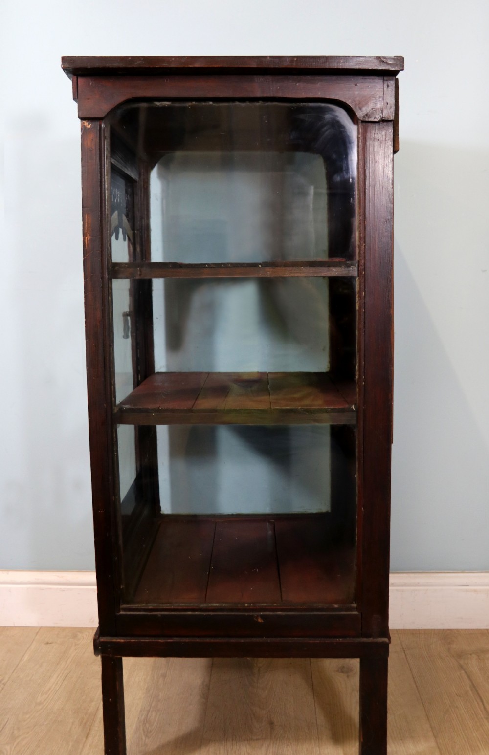  A lovely well used shop cabinet sign written Cadbury's Chocolate. View XV
