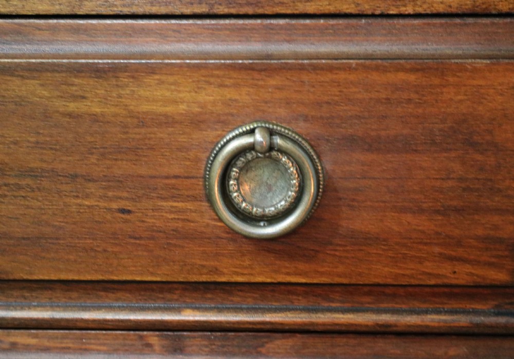  A lovely George V dining room side cabinet with cutlery trays marked for Godfrey & Co, Yeovil.  View XV