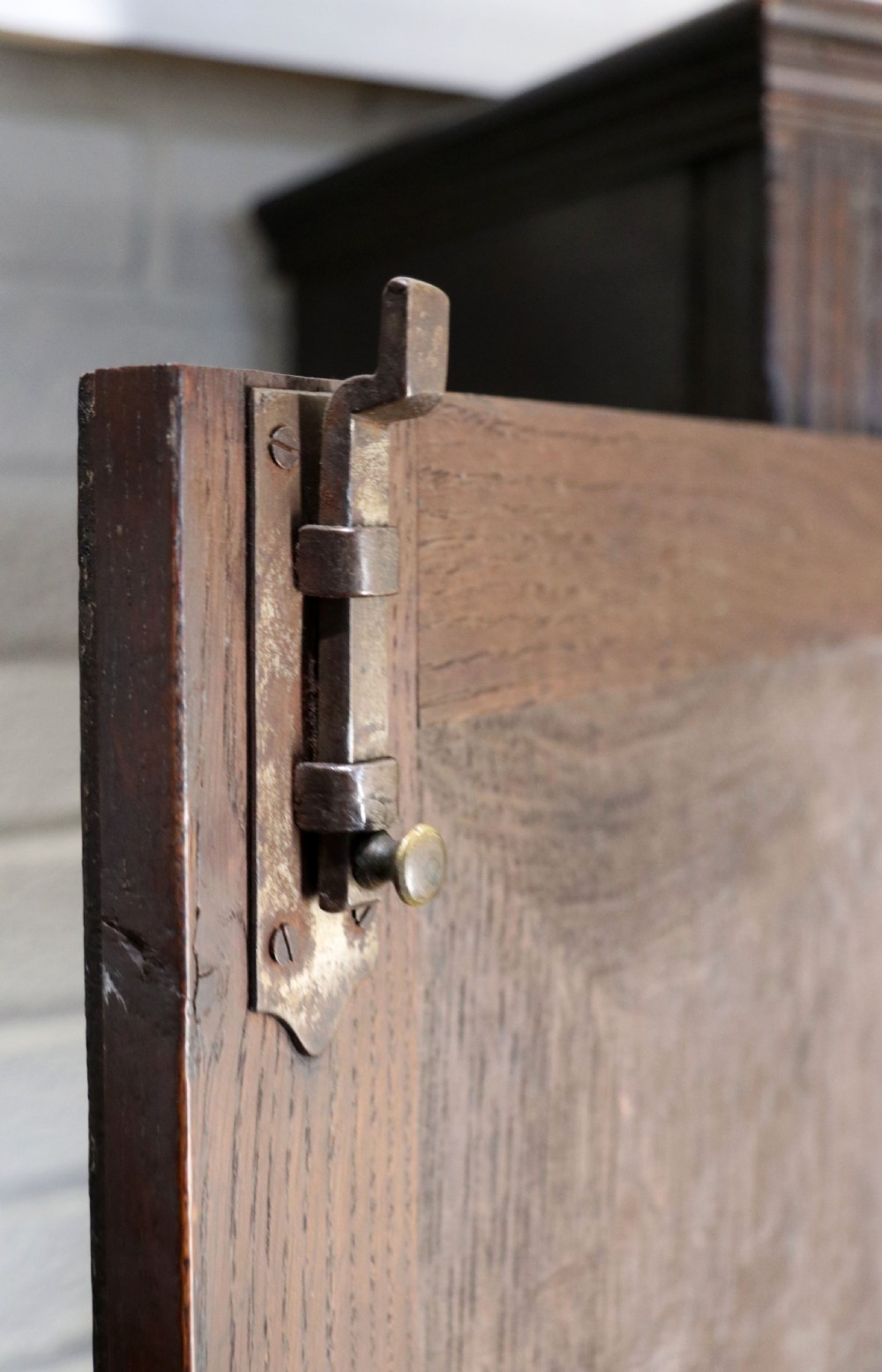 A lovely Victorian gothic revival cabinet on stand. View XXI
