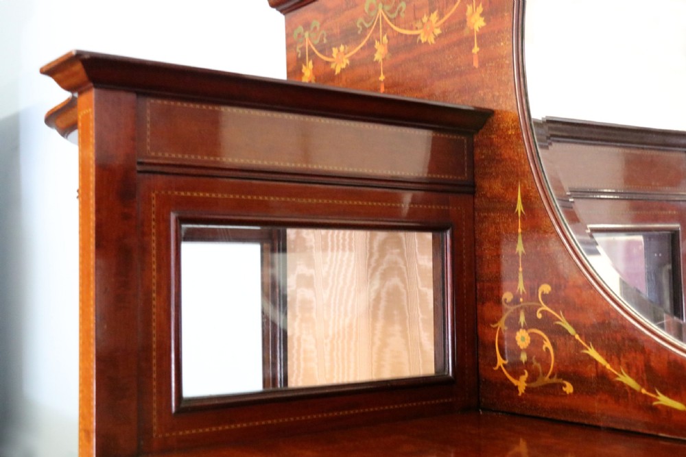 A magnificent Edwardian display cabinet. View XI