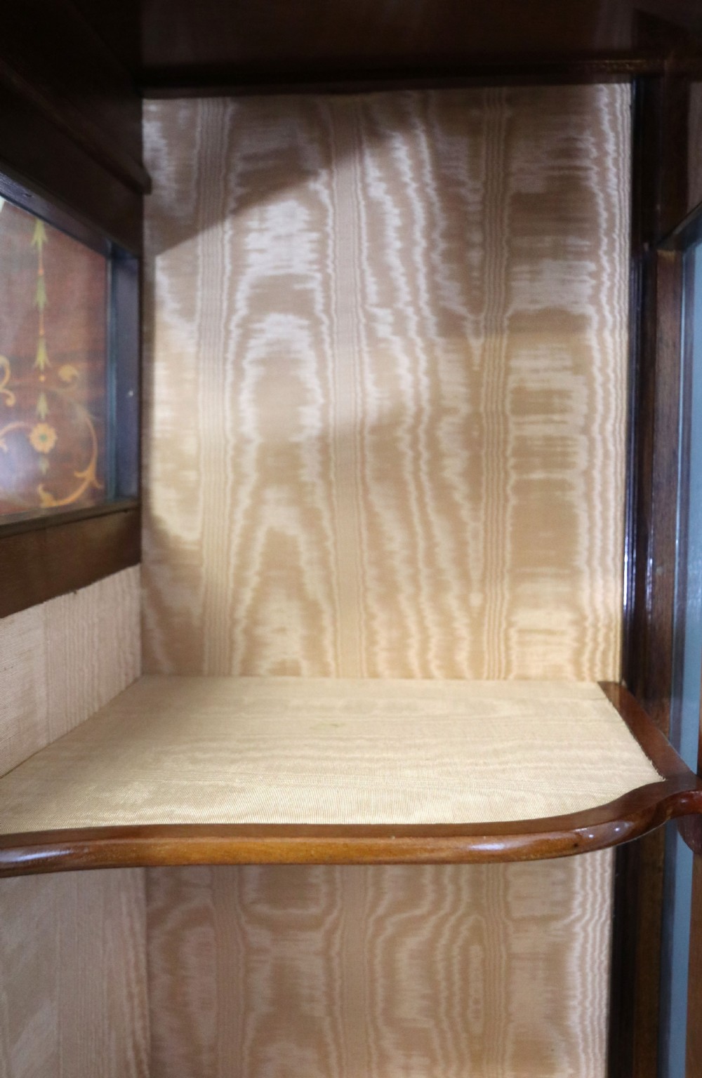A magnificent Edwardian display cabinet. View XXIV