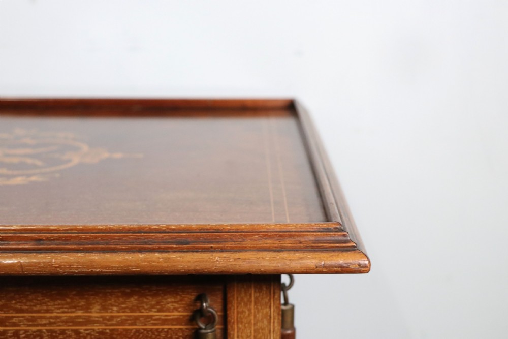 A lovely Edwardian metamorphic combination side table. View XX