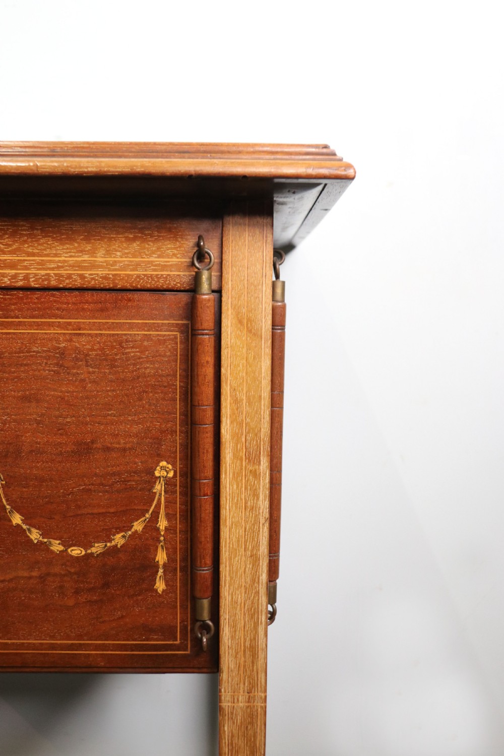 A lovely Edwardian metamorphic combination side table. View XXI