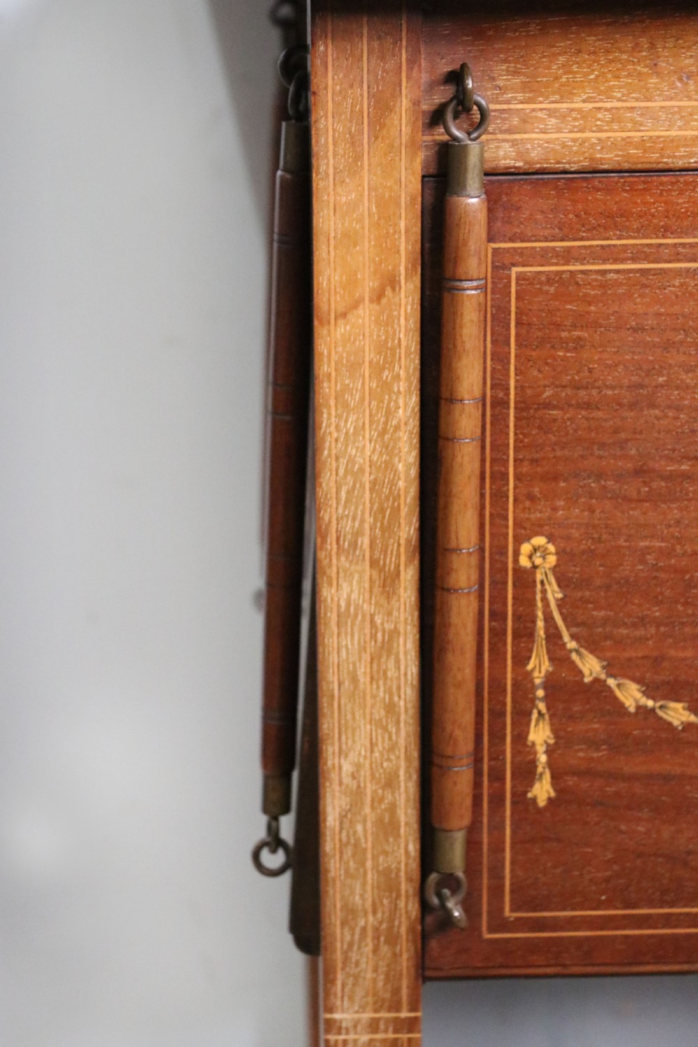 A lovely Edwardian metamorphic combination side table. View XXII