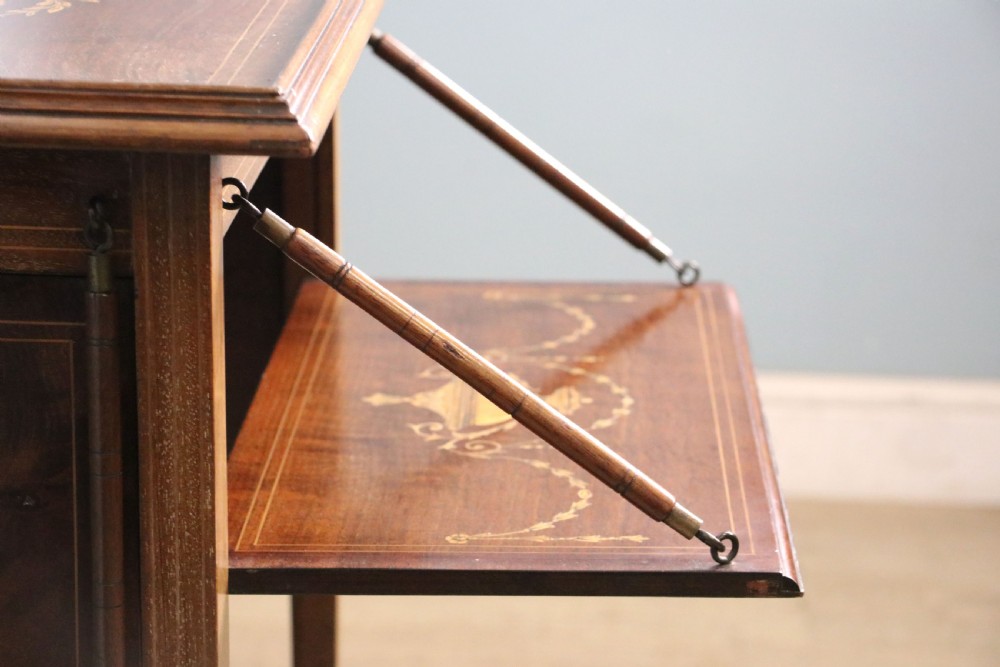A lovely Edwardian metamorphic combination side table. View XXIV