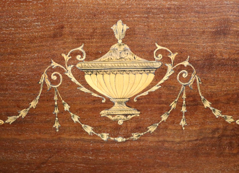 A lovely Edwardian metamorphic combination side table. View XXV