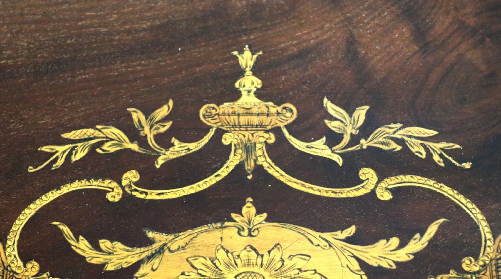 A lovely Edwardian metamorphic combination side table. View XXVII