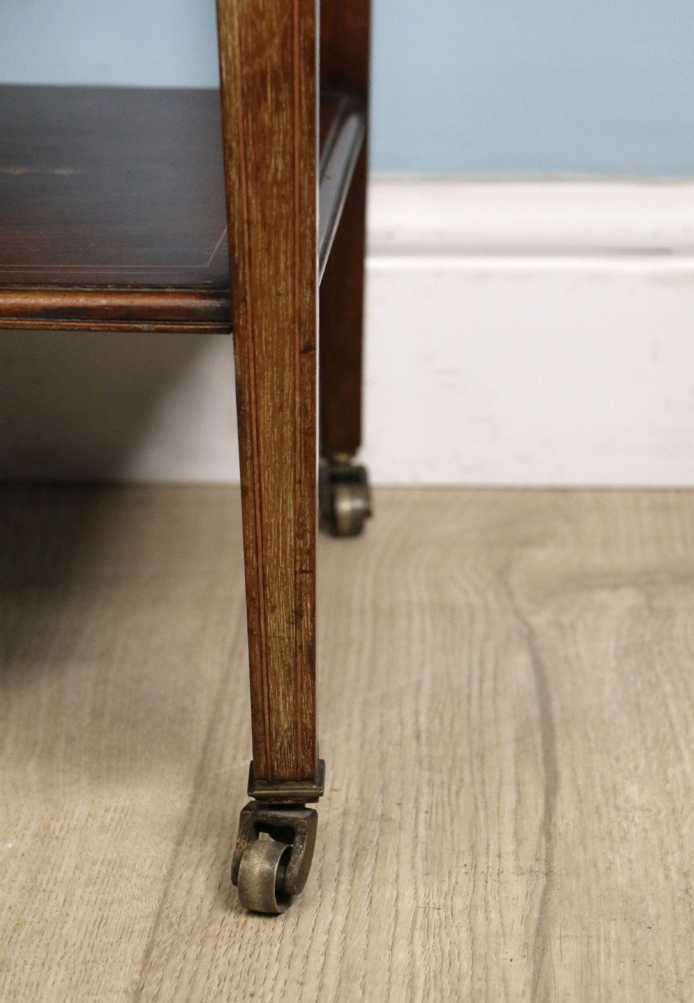 A lovely Edwardian metamorphic combination side table. View XXVIII