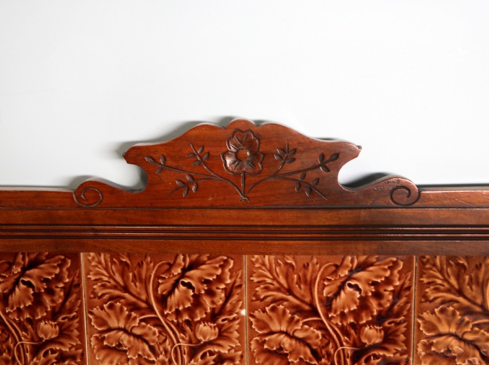 A late Victorian mahogany framed washstand. View VII