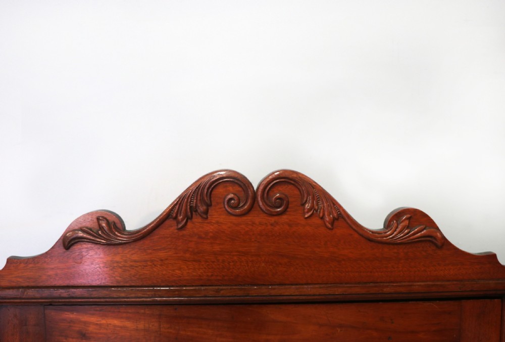 A lovely mahogany framed wall mounted display cabinet hand sign written for Cadburys Chocolate View V