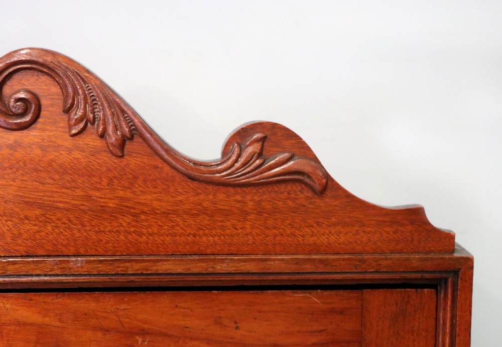A lovely mahogany framed wall mounted display cabinet hand sign written for Cadburys Chocolate View VII