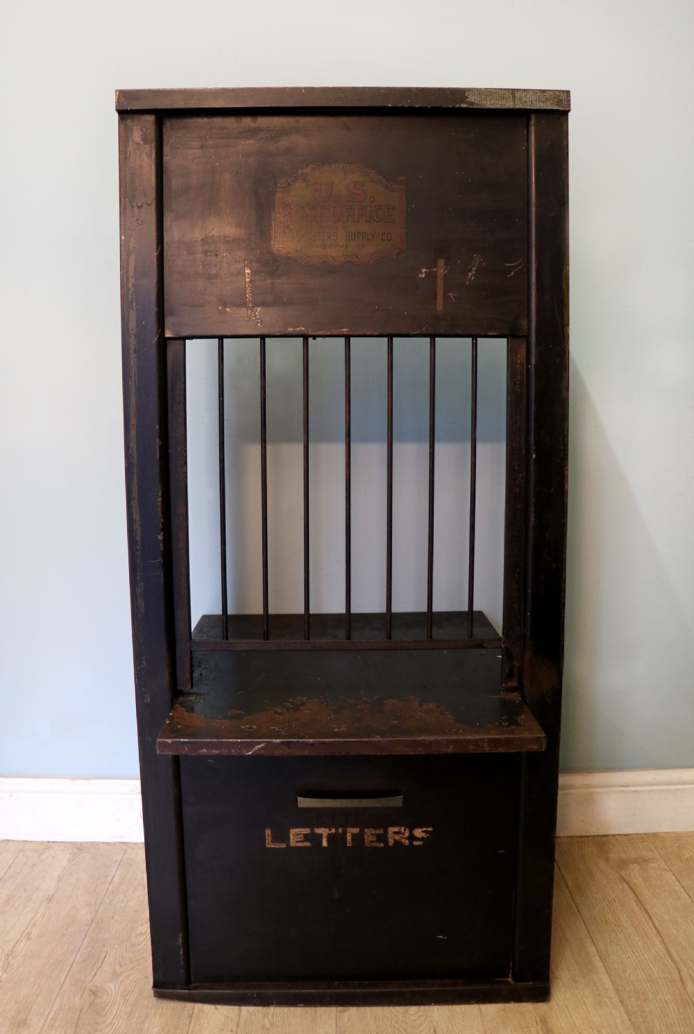 A lovely United States Post Office counter window. View II