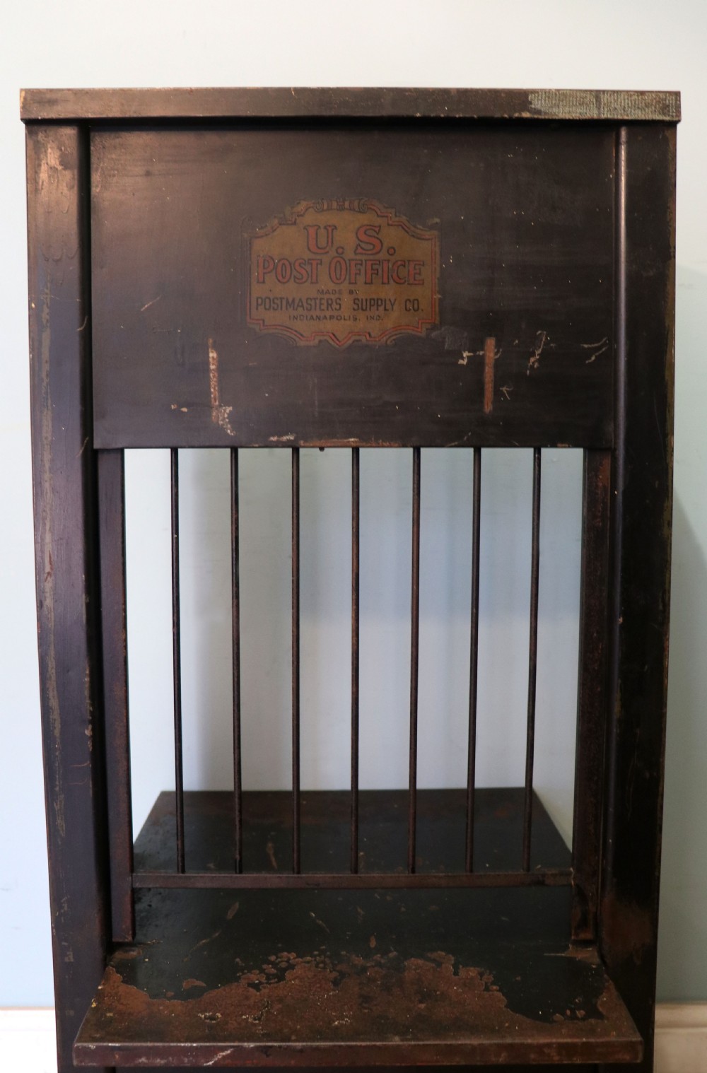 A lovely United States Post Office counter window. View III