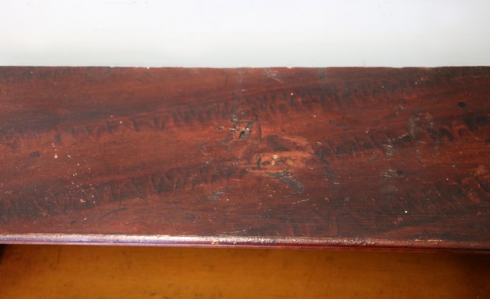 A 19th century mahogany shop display cabinet later sign written for Fry’s cocoa. View XI