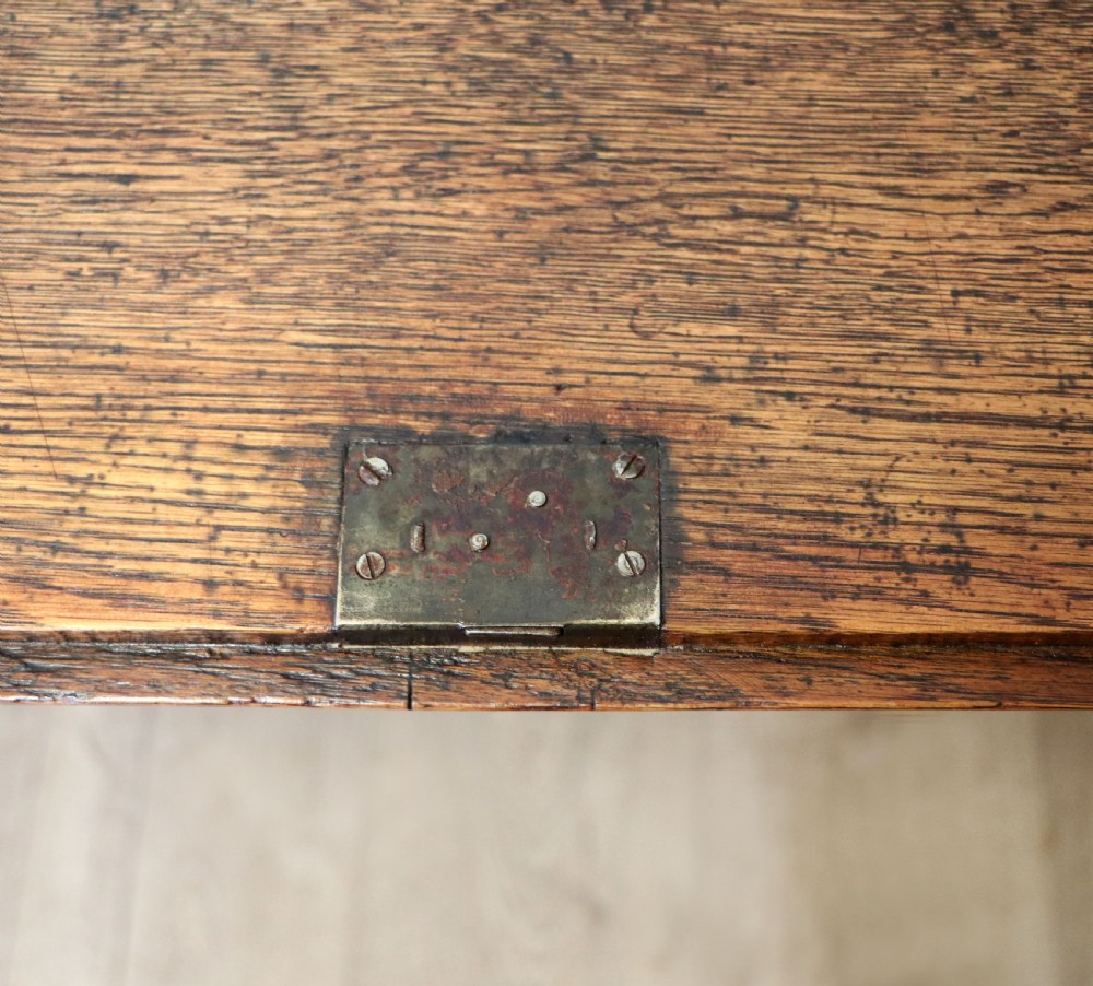 An absolutely charming Jacobean revival oak bureau. View XV