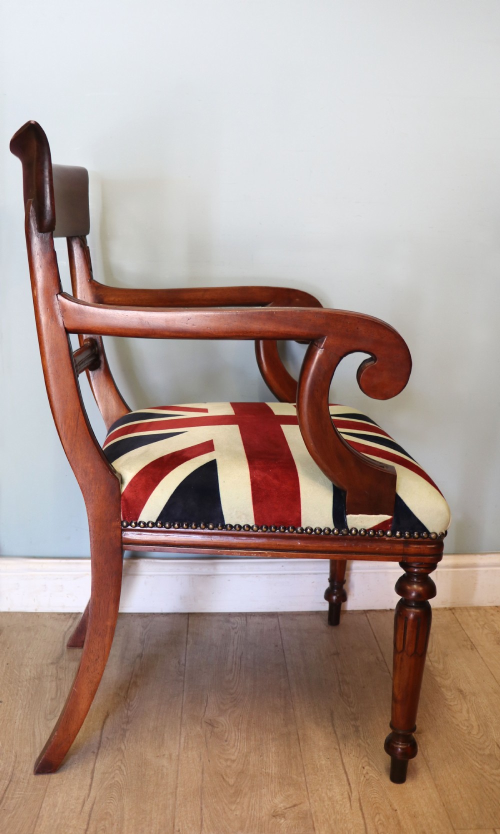 A pair of lovely Victorian bar back carver chairs. View VII