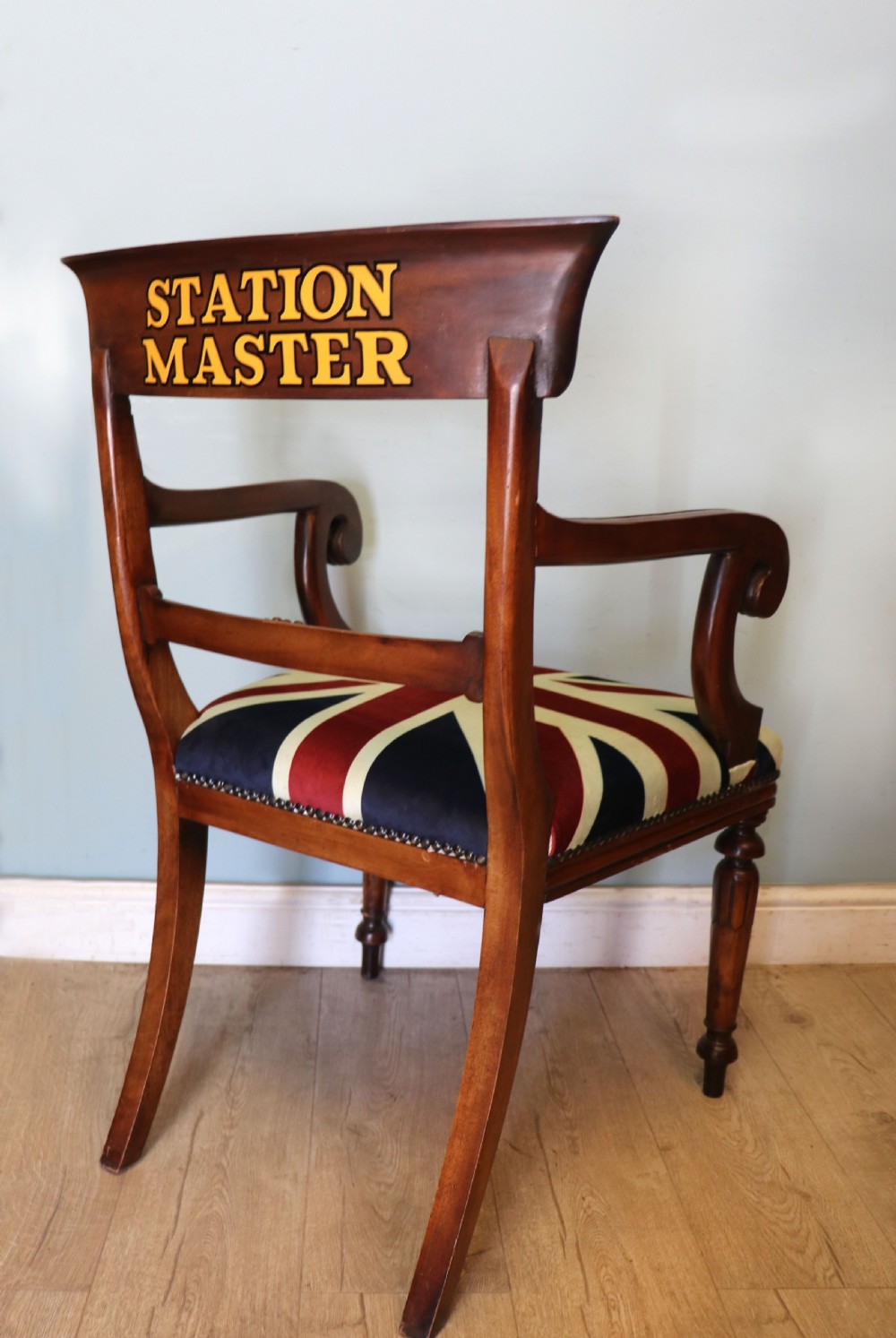 A pair of lovely Victorian bar back carver chairs. View VIII