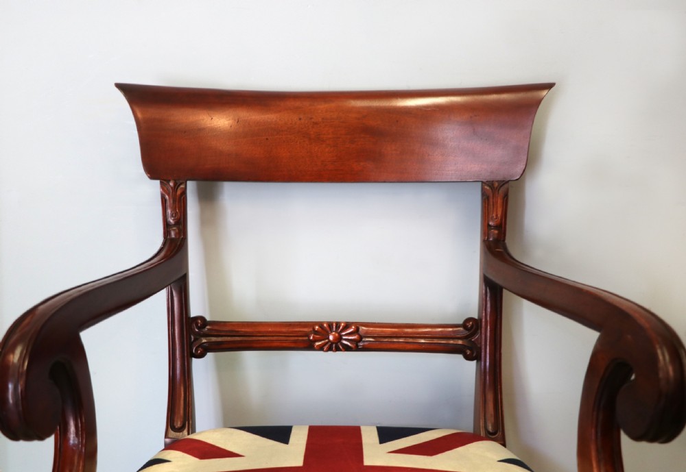 A pair of lovely Victorian bar back carver chairs. View IX