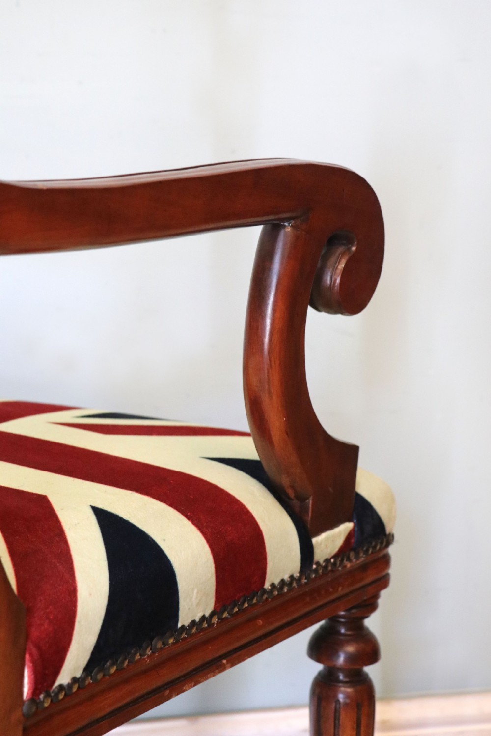 A pair of lovely Victorian bar back carver chairs. View XXI