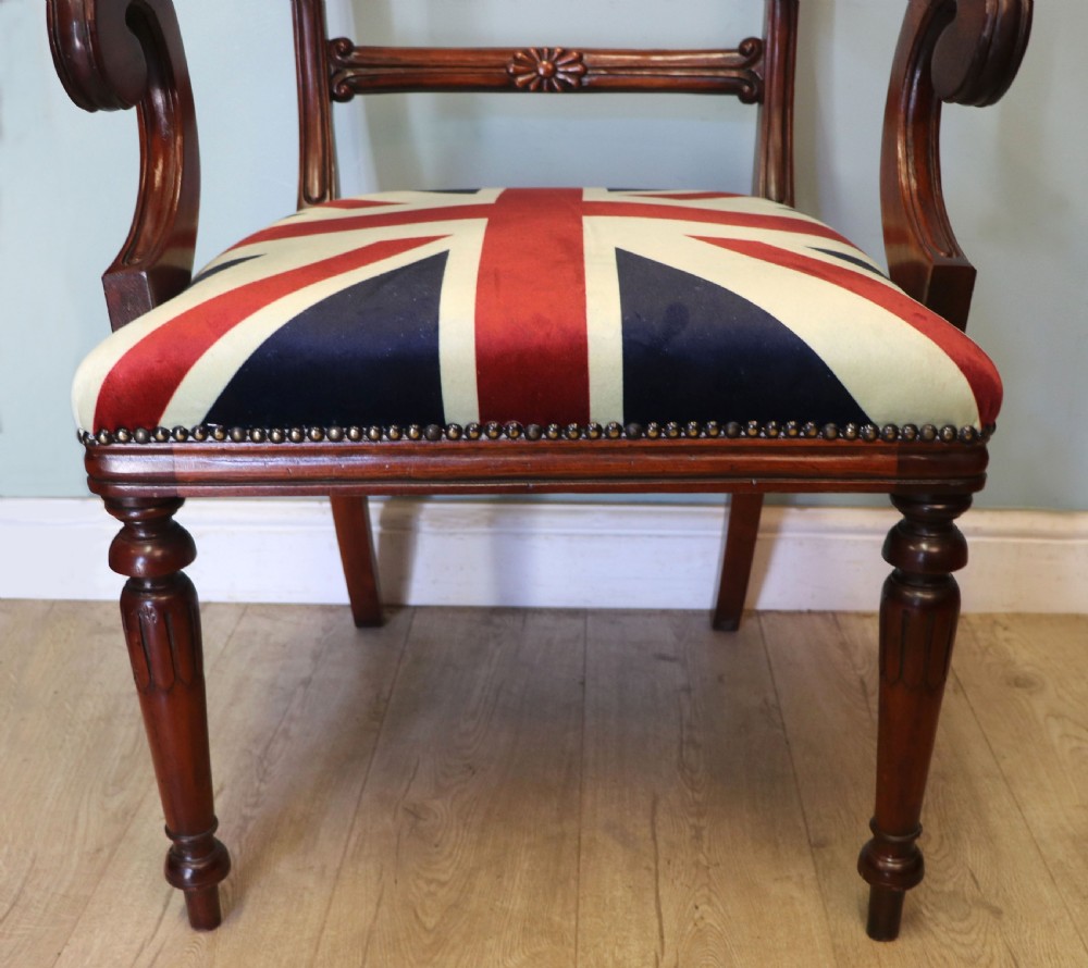 A pair of lovely Victorian bar back carver chairs. View XXIV