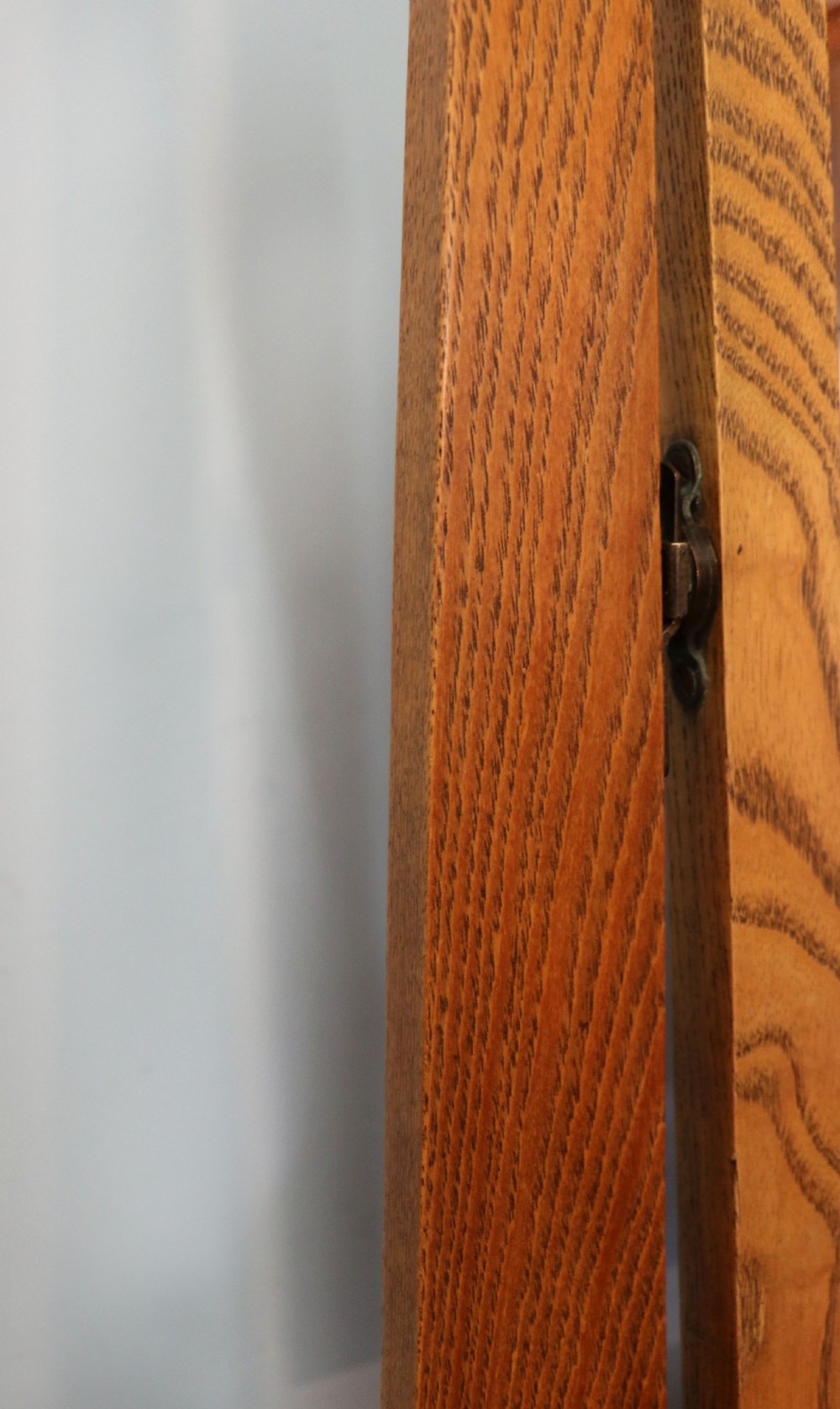 A lovely late 19th century light oak dressing chest View VII