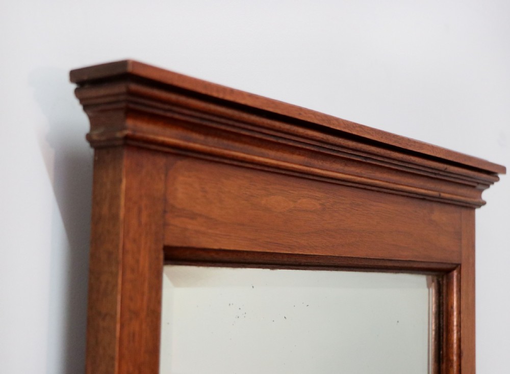 A lovely late 19th century American walnut dressing chest. View X