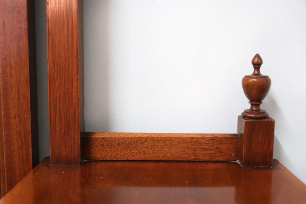 A lovely late 19th century American walnut dressing chest. View XV