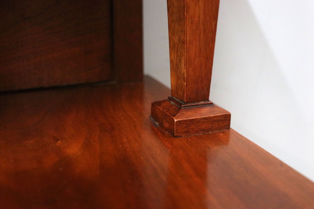 A lovely late 19th century American walnut dressing chest. View XXVI